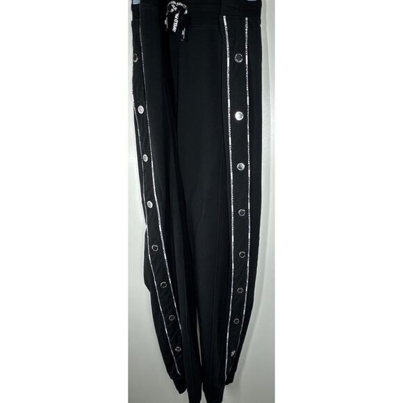 Karl Lagerfeld Paris Women's Embellished Jogger Pants, XL - Picture 4 of 8